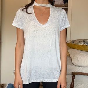 Cut open neck, aerie tshirt